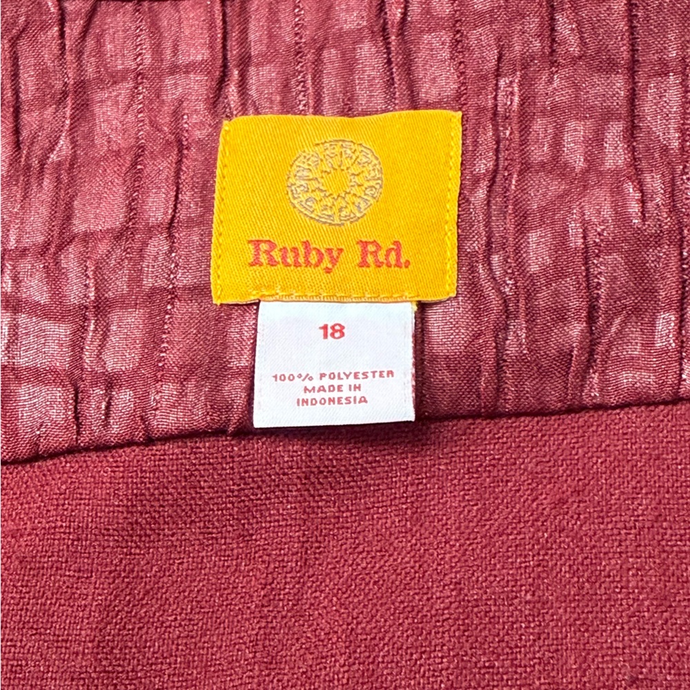 Ruby Rd. Women's Crinkle-Textured Button-Front Bl… - image 3